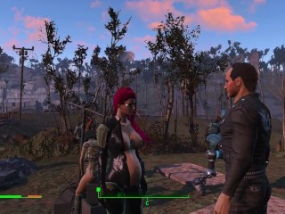 Pregnant prostitute. Works with travelers | Fallout 4 Nude Mod