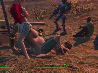 I poured sperm pregnant during sex | Fallout 4 Porno Mod
