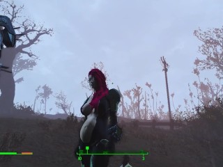 I poured sperm pregnant during sex | Fallout 4 Porno Mod