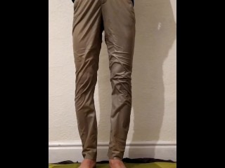 Guy Pissing Pants 3 Times