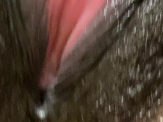 EBONY MASTURBATION - FINGERING MY NOISY WET PUSSY (CLOSE UP)