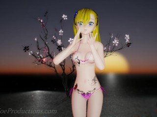 MMD R18 - Aylin model test in - Apple Pie - 1039