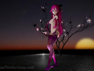 MMD R18 Pink Yamakaze - Anitta - Paradinha - 1042