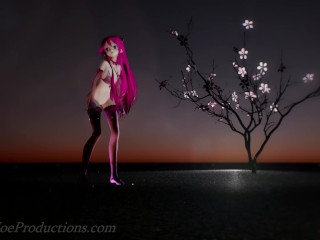 MMD R18 Pink Yamakaze - Anitta - Paradinha - 1042