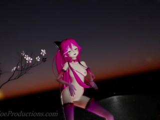 MMD R18 Pink Yamakaze - Anitta - Paradinha - 1042