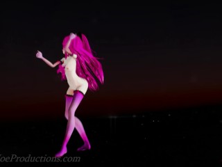 MMD R18 Pink Yamakaze - Anitta - Paradinha - 1042