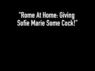 Dark Knight Rome Major Stuffs Hot Slim Cracker Sofie Marie!