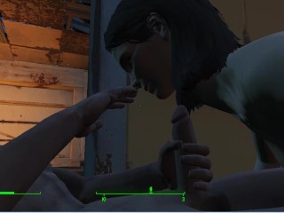 Persuaded Marcy to be a prostitute in the settlement | fallout 4 sex