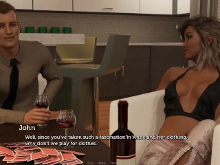 The Adventurous Couple:Playing Strip Poker With His Wife and Her Boyfriend-S2E32