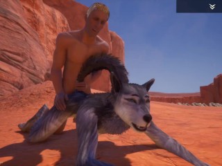 WILD LIFE RASHA / WOLF GIRL / FEMALE WEREWOLF PORN HD