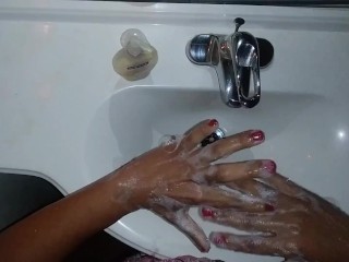 Get Clean With Cami Creams ASMR Audio Voice Slippery Soap Wet Sexy Sounds