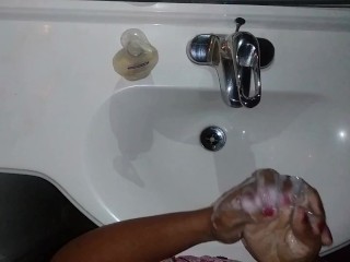 Get Clean With Cami Creams ASMR Audio Voice Slippery Soap Wet Sexy Sounds