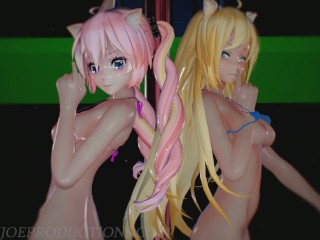 MMD R18 Nude sexy Luka And Lily - Ai Dee 1089