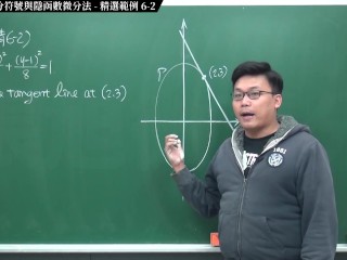 [巨乳][裸露][流出][多人]【張旭微積分】微分篇主題六：萊布尼茲微分符號與隱函數微分法 | 精選範例 6-2 | 2020 版