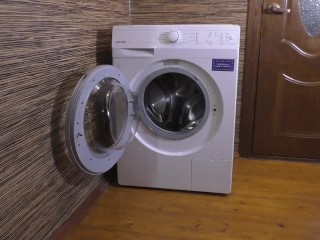 stepsister stuck in washing machine