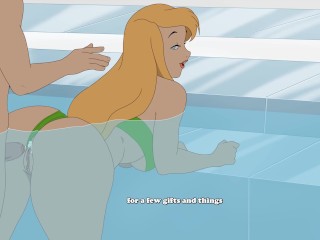 Milftoon Drama - ep.1 - ASS FUCK IN THE POOL