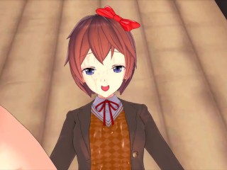 Doki Doki Literature Club! Sayori 3D HENTAI