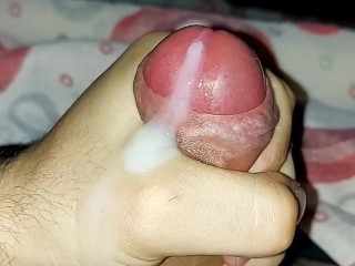 Cumming 3 times in a row - Huge load with pulsating head