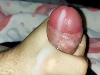 Cumming 3 times in a row - Huge load with pulsating head