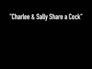 Big Titty Milfs Charlee Chase & Sally D'Angelo Suck A Dick!