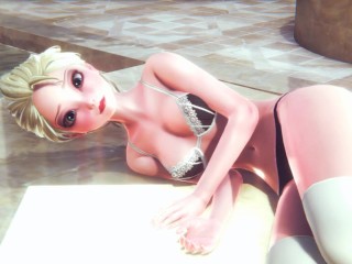 (3D Porn)(Frozen) Elsa masturbation