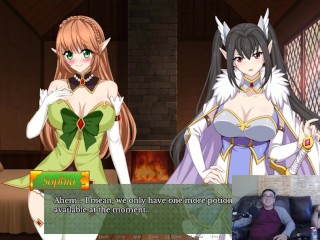 Double Paizuri Threesome | Hikari Love Potion | Funny Commentary Gameplay