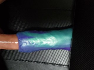 Alien Tenticle Flesh Light VS Big Cock - Intense Male Moaning