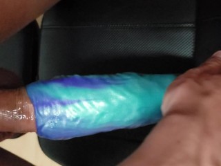 Alien Tenticle Flesh Light VS Big Cock - Intense Male Moaning
