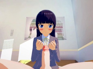 Kuroneko Ruri Gokou ore no  ga konnani kawaii wake ga nai 3D HENTAI 1/4