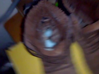 I cum in smelly Winter Boots of a hot Teen girl