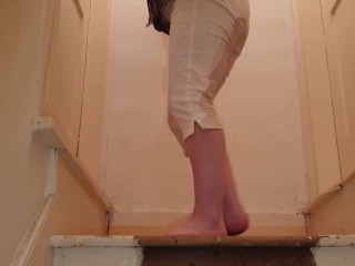 Alice - Using my already pissy white jeans as my toilet again ;) (from my paid compilation)