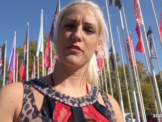 GERMAN SCOUT - REAL PORNSTAR BLANCHE BRADBURRY TALK TO FUCK AFTER EVENT IN BERLIN