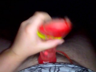 I fuck her Football shoes (without cumming)