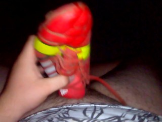 I fuck her Football shoes (without cumming)