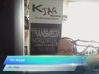 Julie Ginger with Jiggy Jaguar Skype Interview