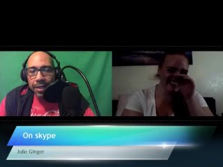 Julie Ginger with Jiggy Jaguar Skype Interview