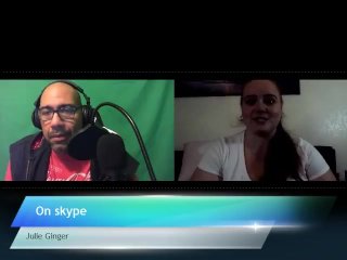 Julie Ginger with Jiggy Jaguar Skype Interview