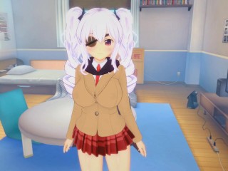 Senran Kagura Hentai 3D - Yagyu x Mirai (Futa)