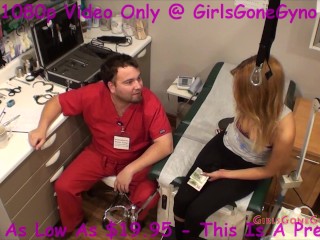 Latina becomes human guinea pig for electrical stimulation research by Doctor Tampa at GirlsGoneGyno