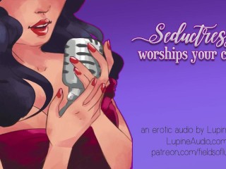 Seductress Worships Your Cock - Ball Draining - EROTIC AUDIO