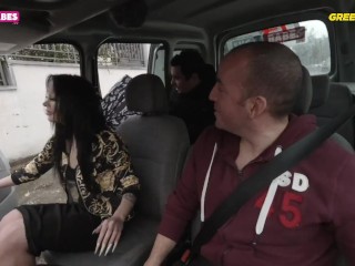 SUGARBABESTV: Greek taxi driver fuck wife front of her husband