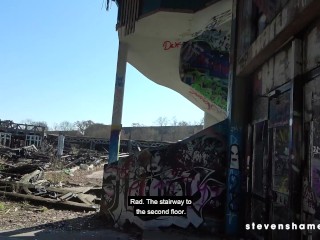 Naughty fuck date with Melina May in abandoned former outdoor pool area! stevenshame.dating