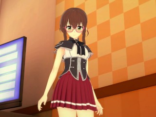 HSDxD - Sex with Aika Kiryuu (3D Hentai)