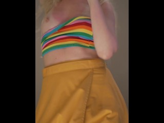 Dancing out of a shirt ENF