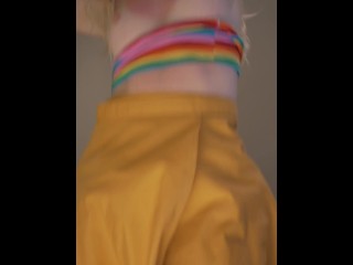 Dancing out of a shirt ENF