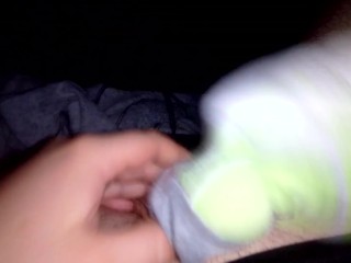 I fuck stepsister's sneaker socks