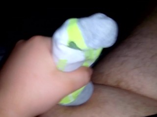 I fuck stepsister's sneaker socks