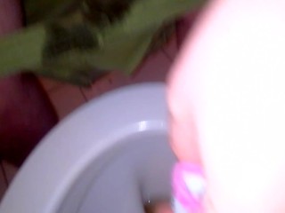 I piss in stepsister's grey sneaker socks 