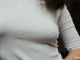 Hard Nipples Poking Through Shirt