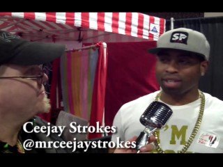 Ceejay Strokes with Jiggy Jaguar Exxxotica Expo 2018 Denver co